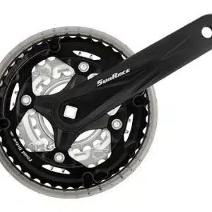 Sunrace Crankset 3V 42/32/22T -2mm Sunr Zwart