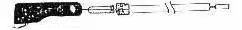 Xlc KABEL VERS KPL SRAM 3/5V CLICKSPANNER LOS Zwart