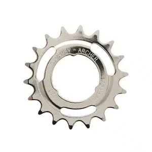 Sturmey Archer Kett.wiel 1/8 18T bol opsteek SA HSL838 Zwart