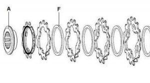 Campagnolo CASSD CA 11V KRANS UNIT 21B-23B-25B 11S-135B Zilver